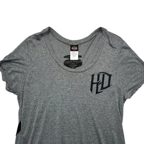 Harley‎ Davidson Women's Bruce Rossmeyer's Daytona Beach, FL Embroidered Shirt - Picture 3 of 11